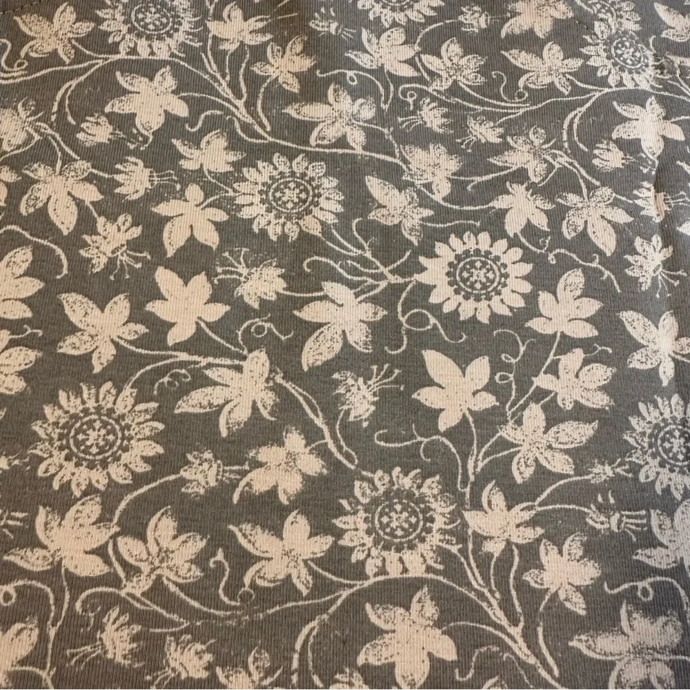 NWOT Pact Cinder Trellis Floral Print Organic Cotton Blend Racerback Crop Top - Picture 7 of 12